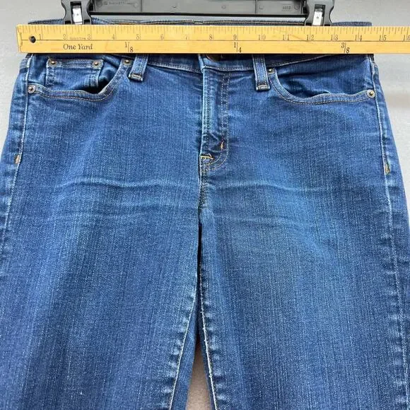 J.Crew Trademark Jeans Women's Toothpick Skinny Size 27(4) Modern Preppy Casual - Picture 8 of 12